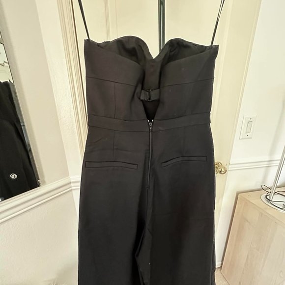 Tibi Strapless Wide-leg Jumpsuit - Picture 3 of 4